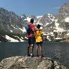 The Payoff: Reaching Lake Isabelle at over 11,000 feet in Colorado.